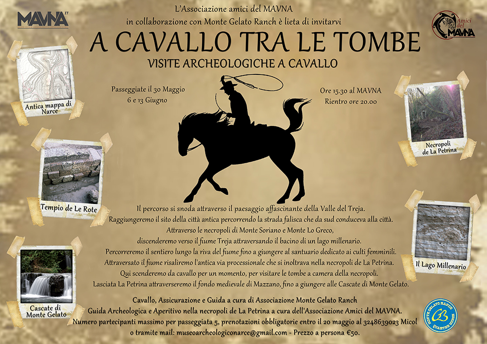 A CAVALLO TRA LE TOMBE