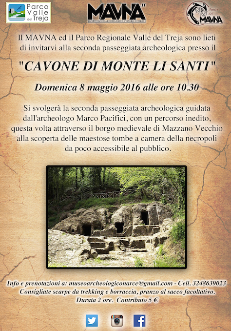 TUTTE LE STRADE PORTANO AL CAVONE – domenica 8 maggio