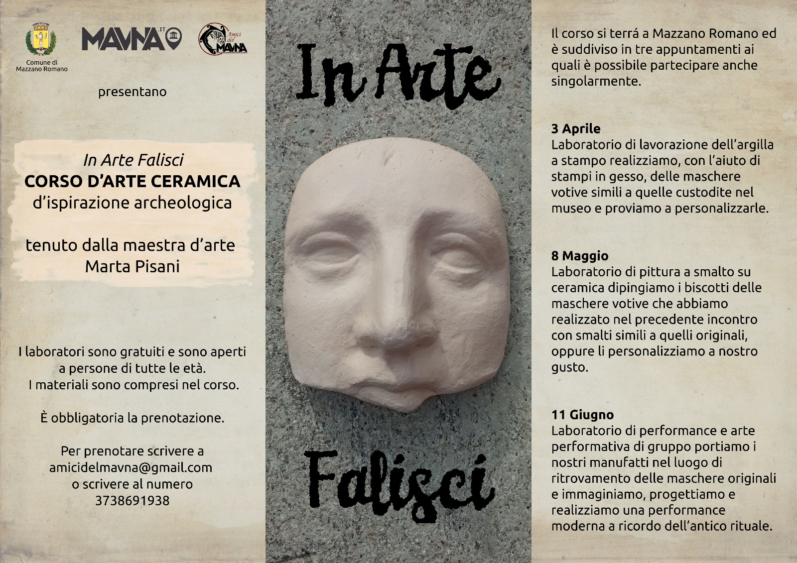 Corso d’arte ceramica